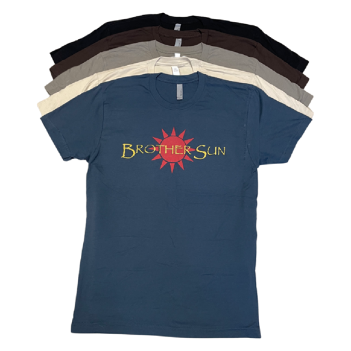 Men039s Round Neck Sun Logo TShirt